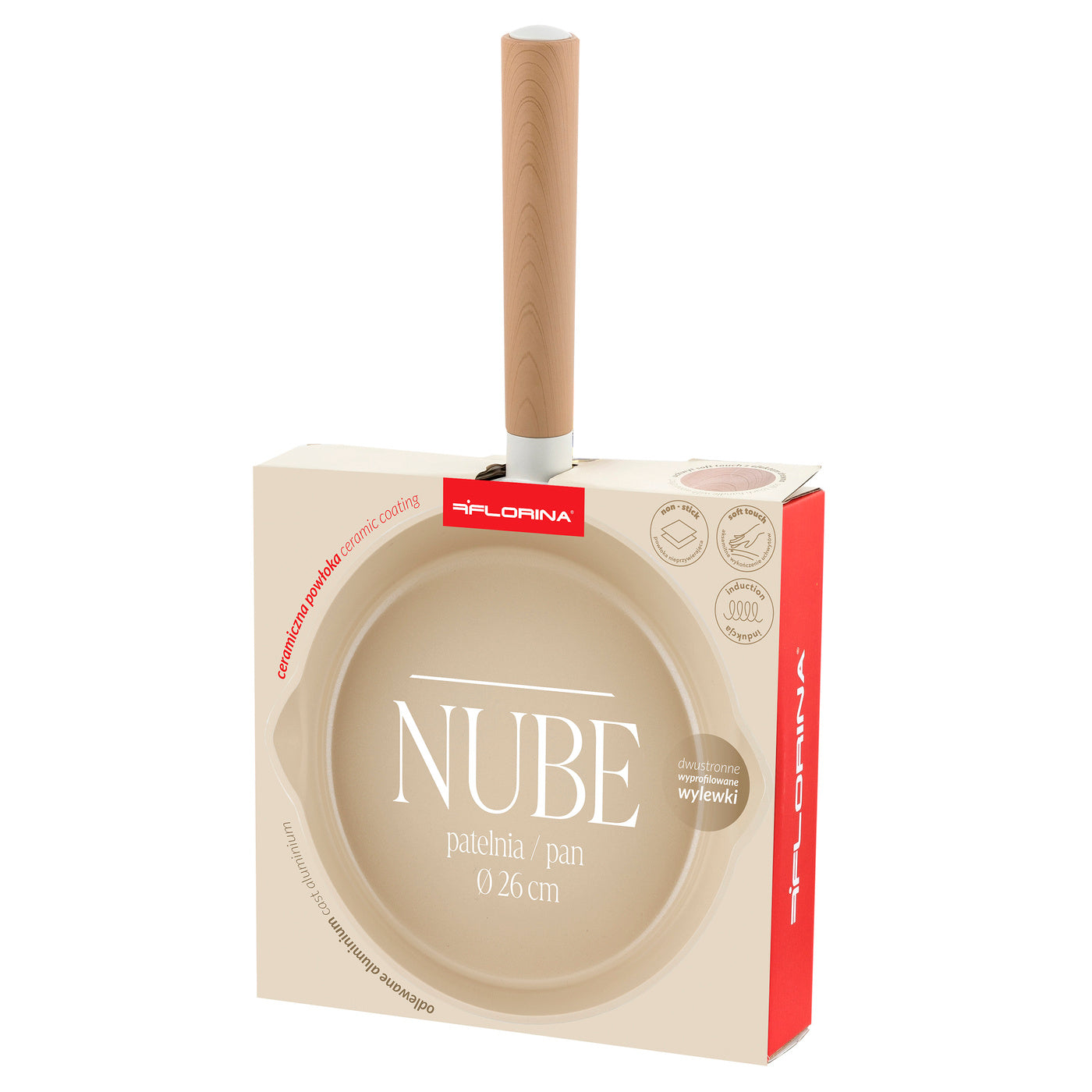 Patelnia głęboka aluminiowa Florina Nube 26 cm