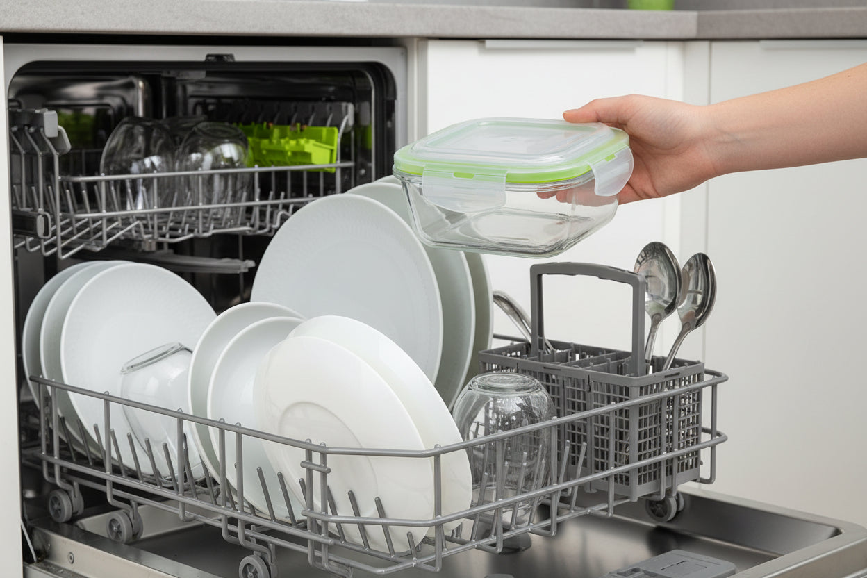 Pojemnik do żywności Florina Frigo szklany 320 ml kwadratowy
