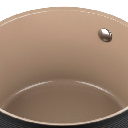 Rondel aluminiowy Carina Black by Mateusz Gessler 16 cm 1l