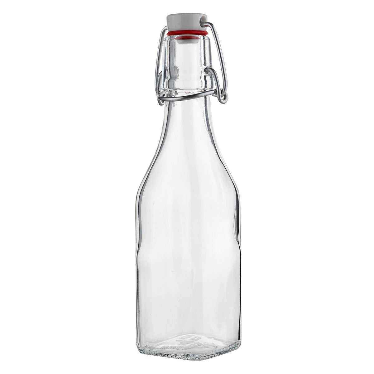 Szklana butelka z klipsem na nalewki, soki i oleje Florina Samba 250 ml
