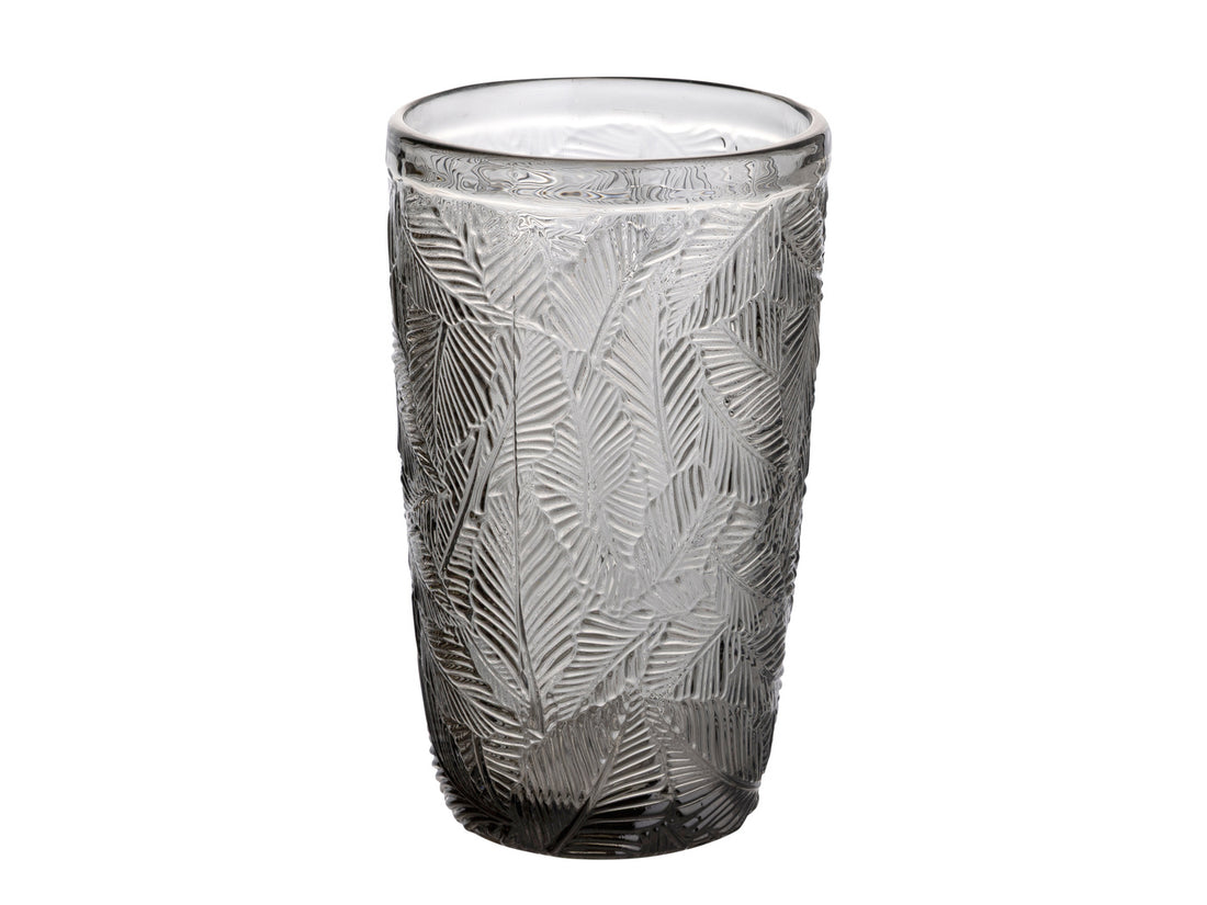 Zestaw 4 szklanek Long Drink Florina Tropic 380 ml szara