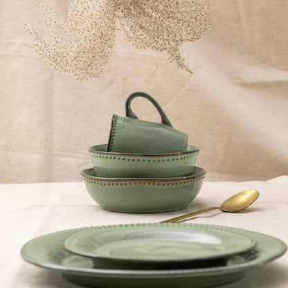 Talerz deserowy Florina Rusty Dots 20 cm