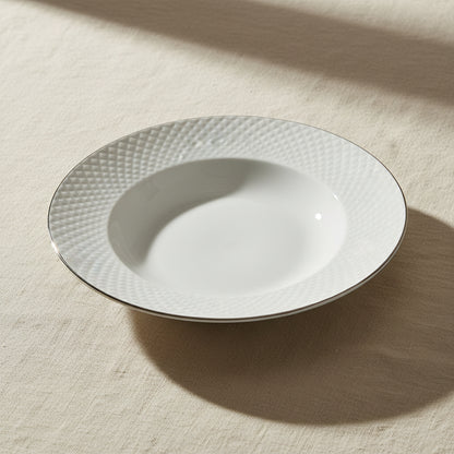 Talerz głęboki Florina Tiffany Platinium 22 cm